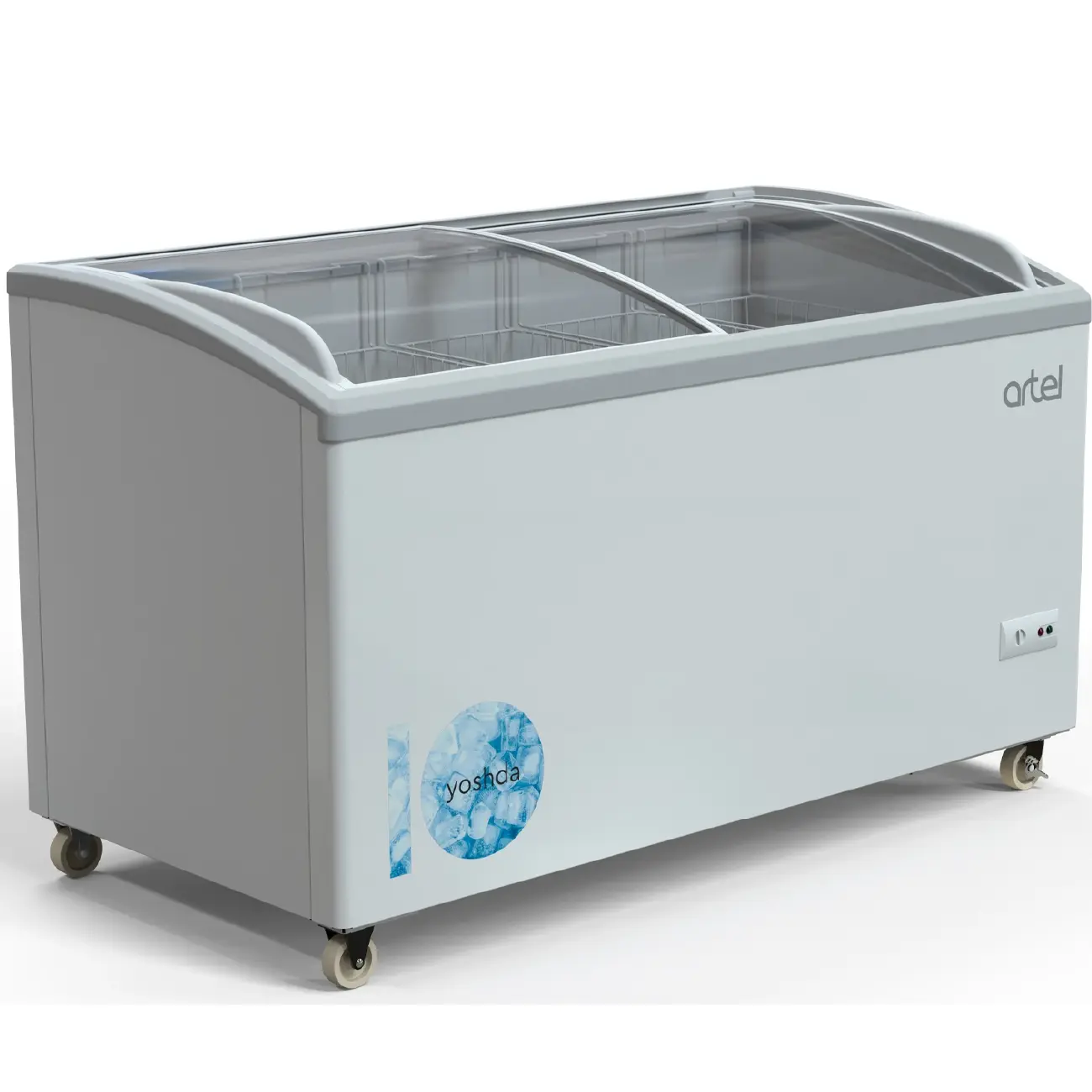 Морозильник Artel AFA480 White