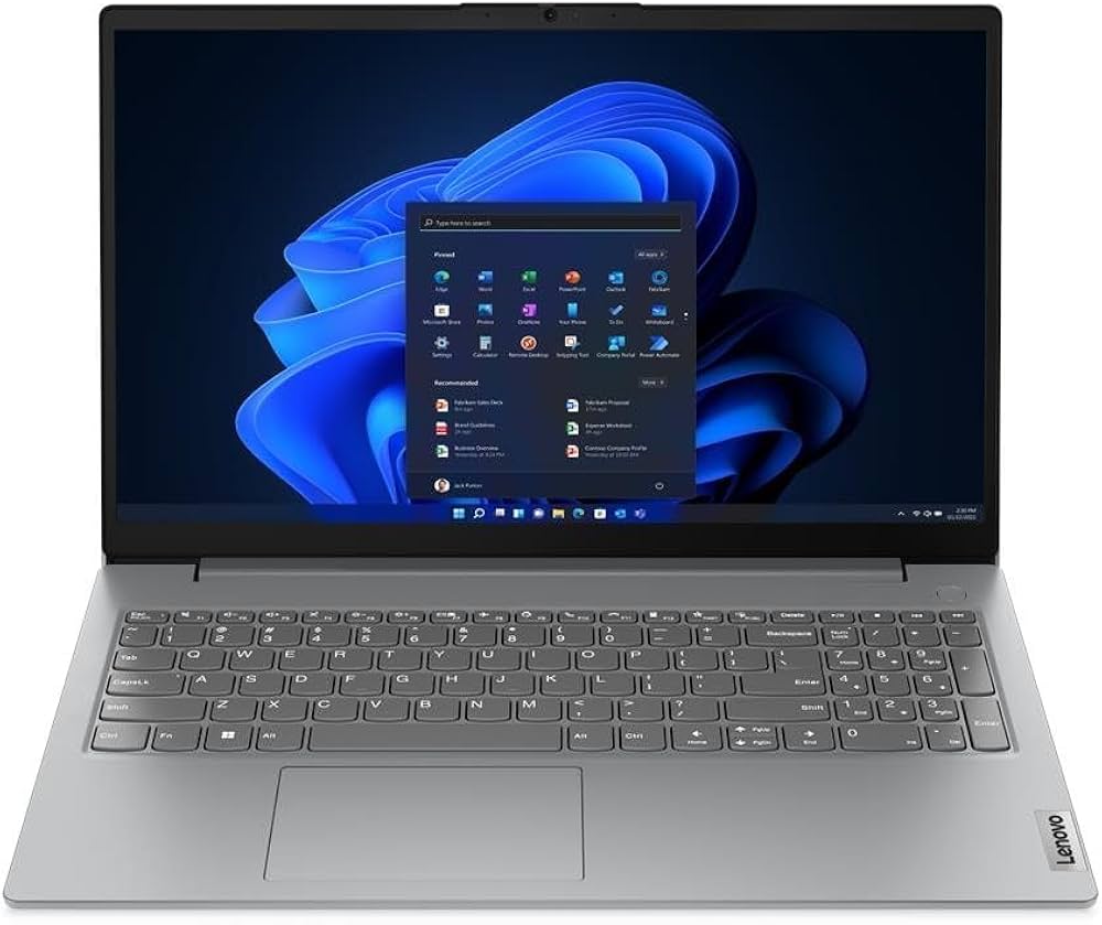 Ноутбук Lenovo V15 G4, AMD Ryzen 5-5500U, 8GB, 256GB SSD, Iron Gray