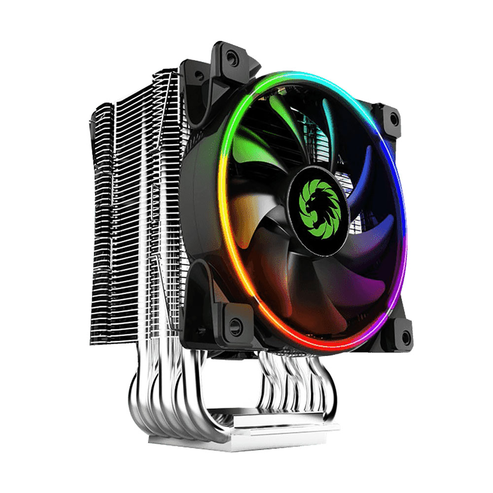Кулер для корпуса компьютера  GAMMA 500-RAINBOW Black