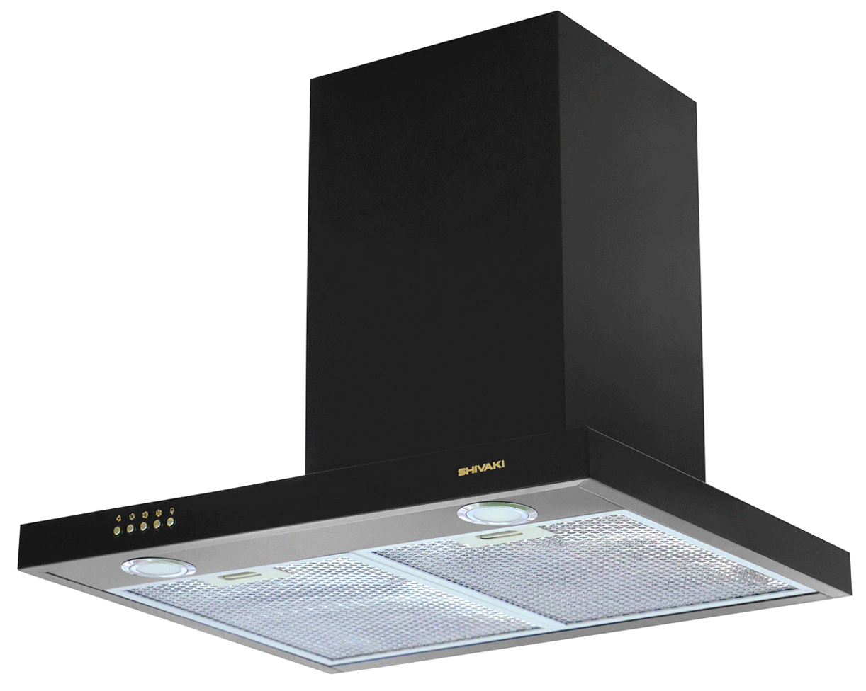 Кухонная вытяжка Shivaki-1460 T shape Black