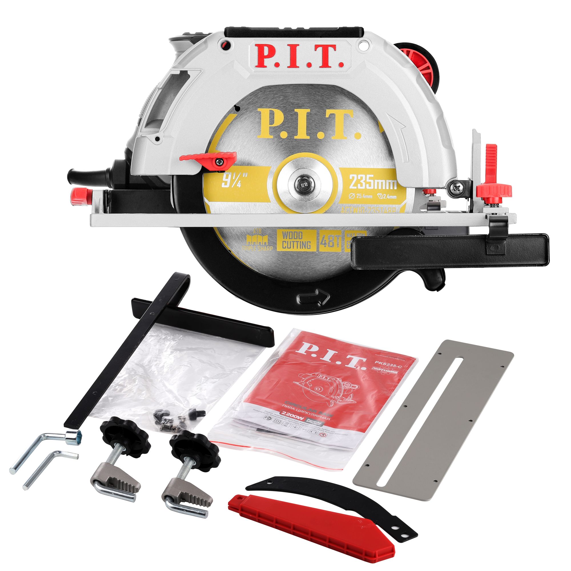 Пила циркулярная P.I.T. PKS235-C