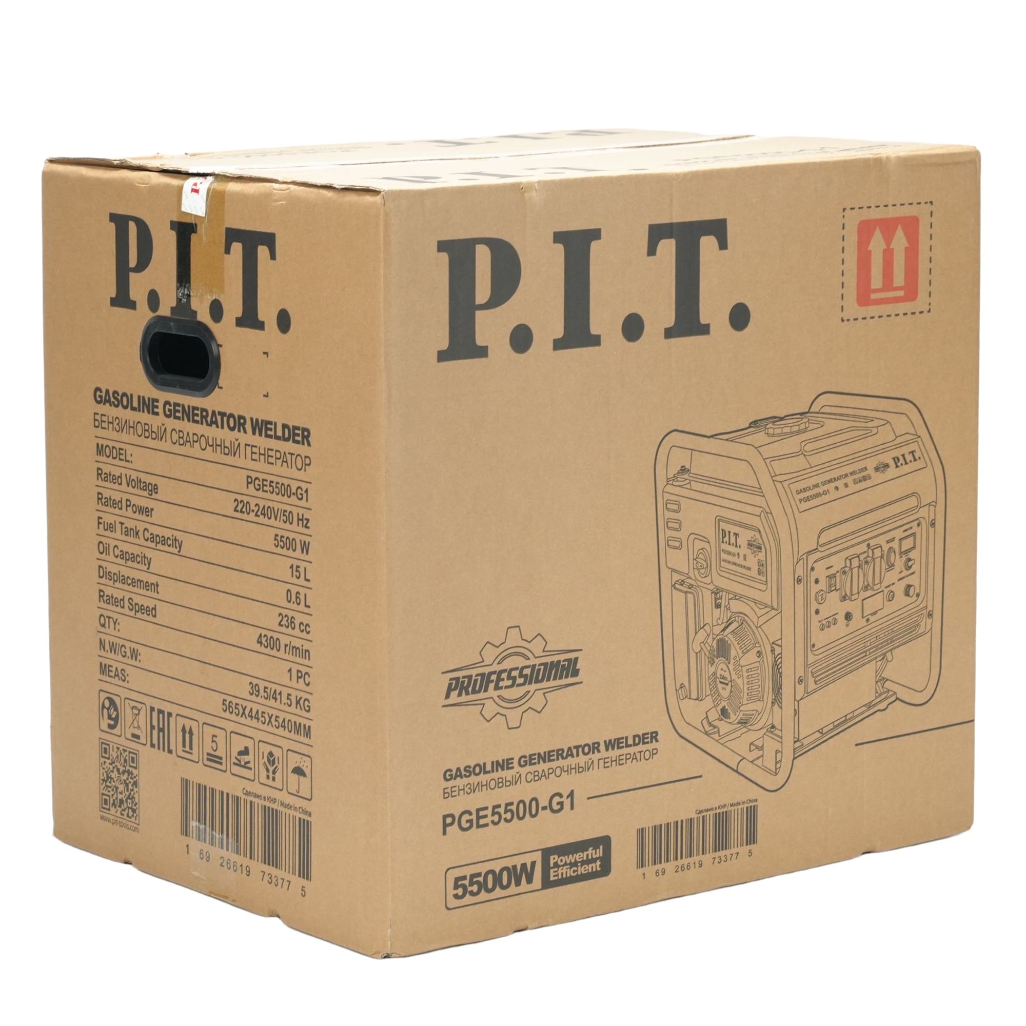 Бензиновый генератор P.I.T. PGE3500-G