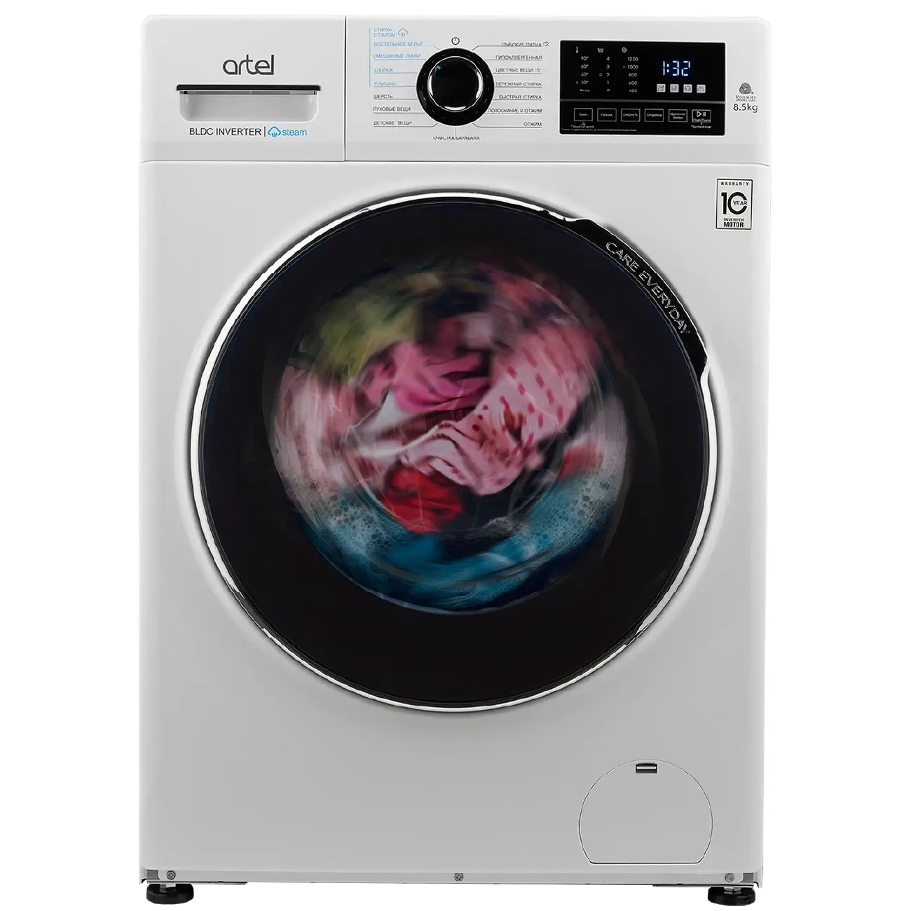 Стиральная машина-автомат ARTEL-WF85L2311E, White, 8,5кг