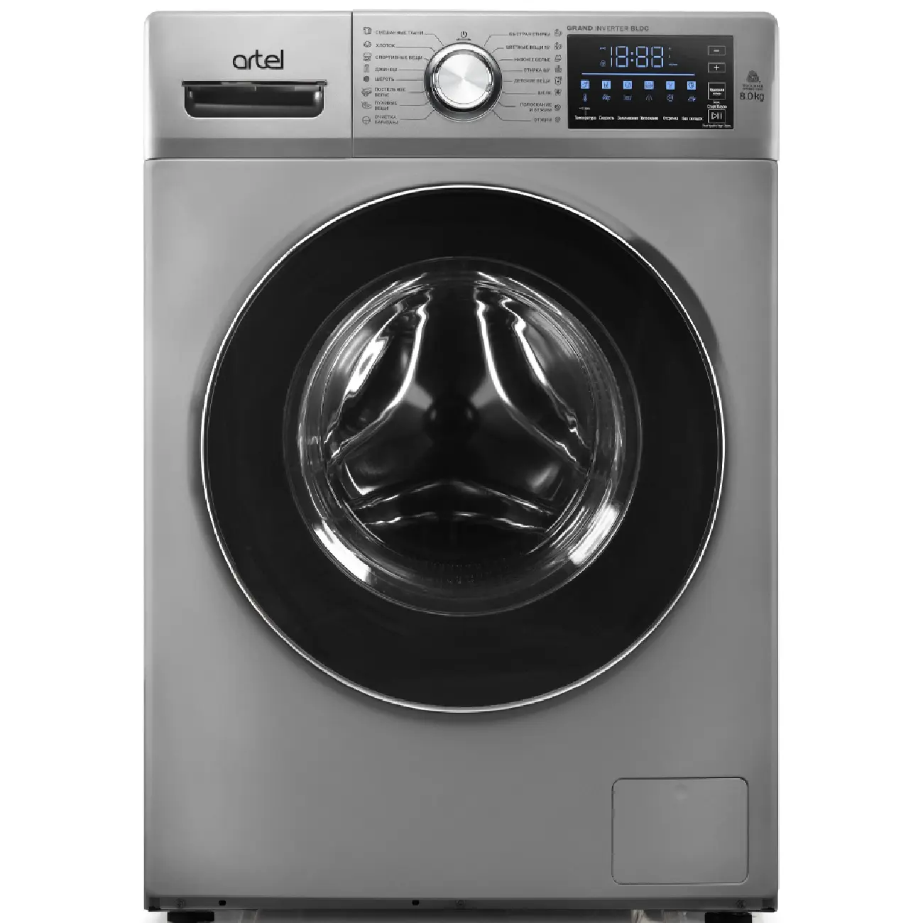 Стиральная машина-автомат ARTEL-WF85L2311E, Gray, 8,5кг