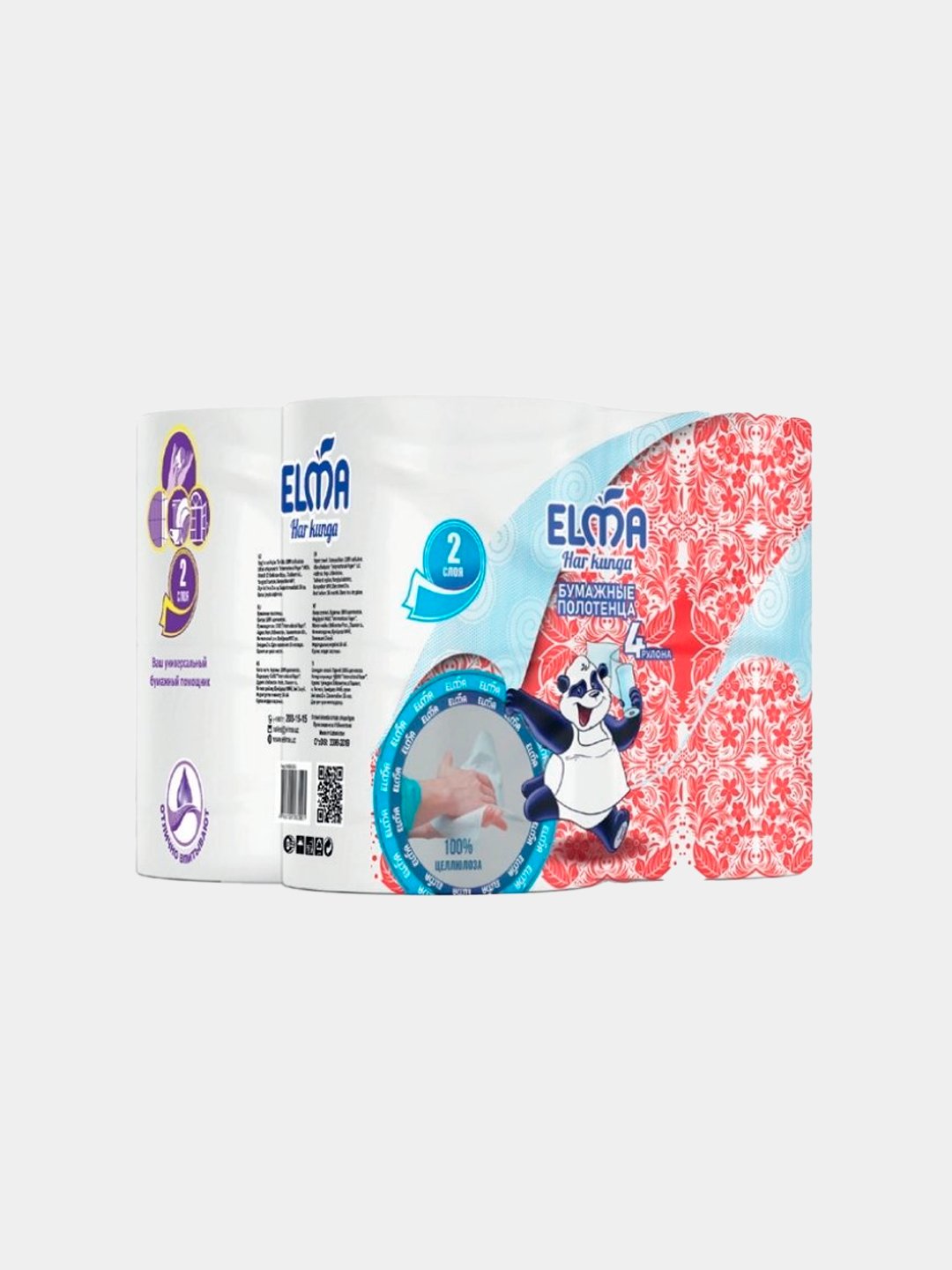 Бумажные полотенца Еlma 4шт