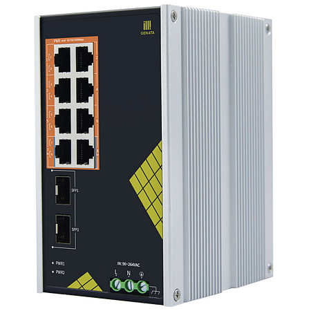 Сетевой коммутатор GNT IG1210FP-AC;