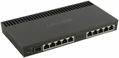 Маршрутизатор Mikrotik RB4011IGS-RM;