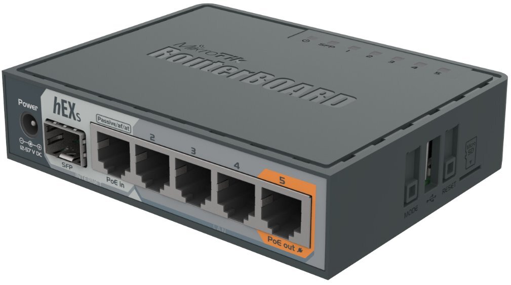 Маршрутизатор Mikrotik RB760IGS;