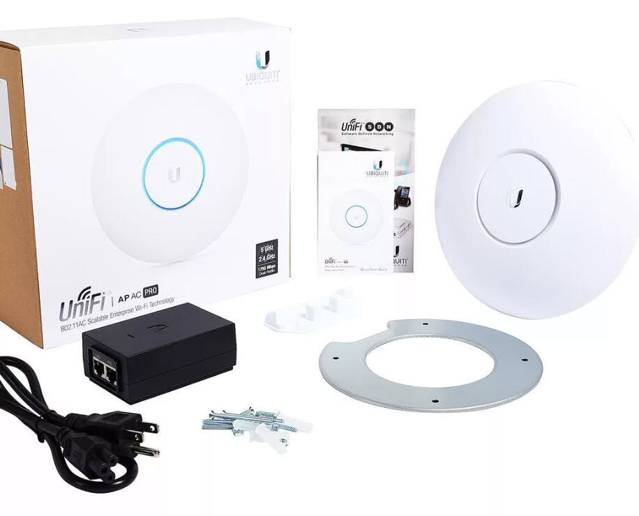 Точка доступа Ubiquiti UAP AC PRO;