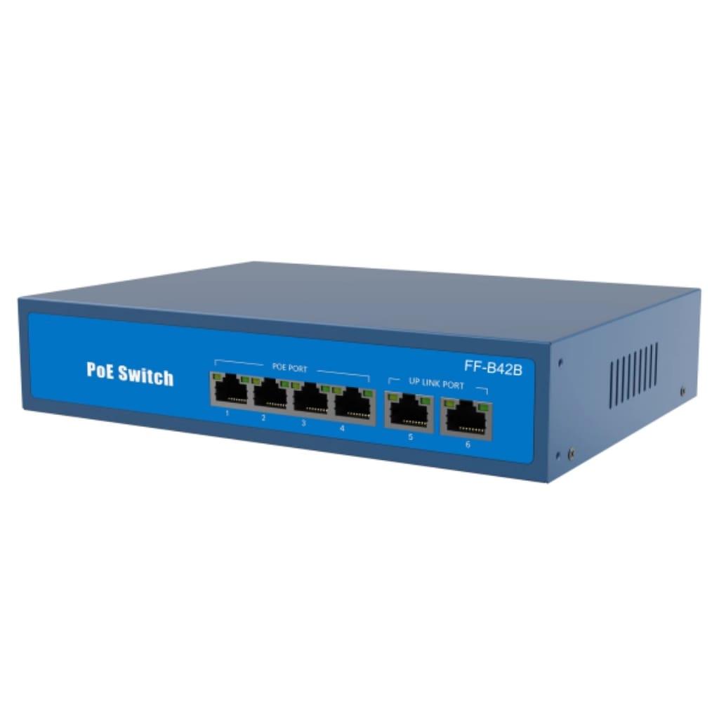 Коммутатор Linkff FF-Q41A Gb4PoE+2FE;