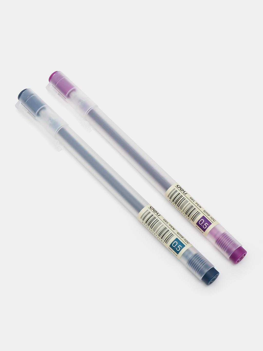 Ручка гелевая 0,5мм 12шт Assorti G119-12С Deli