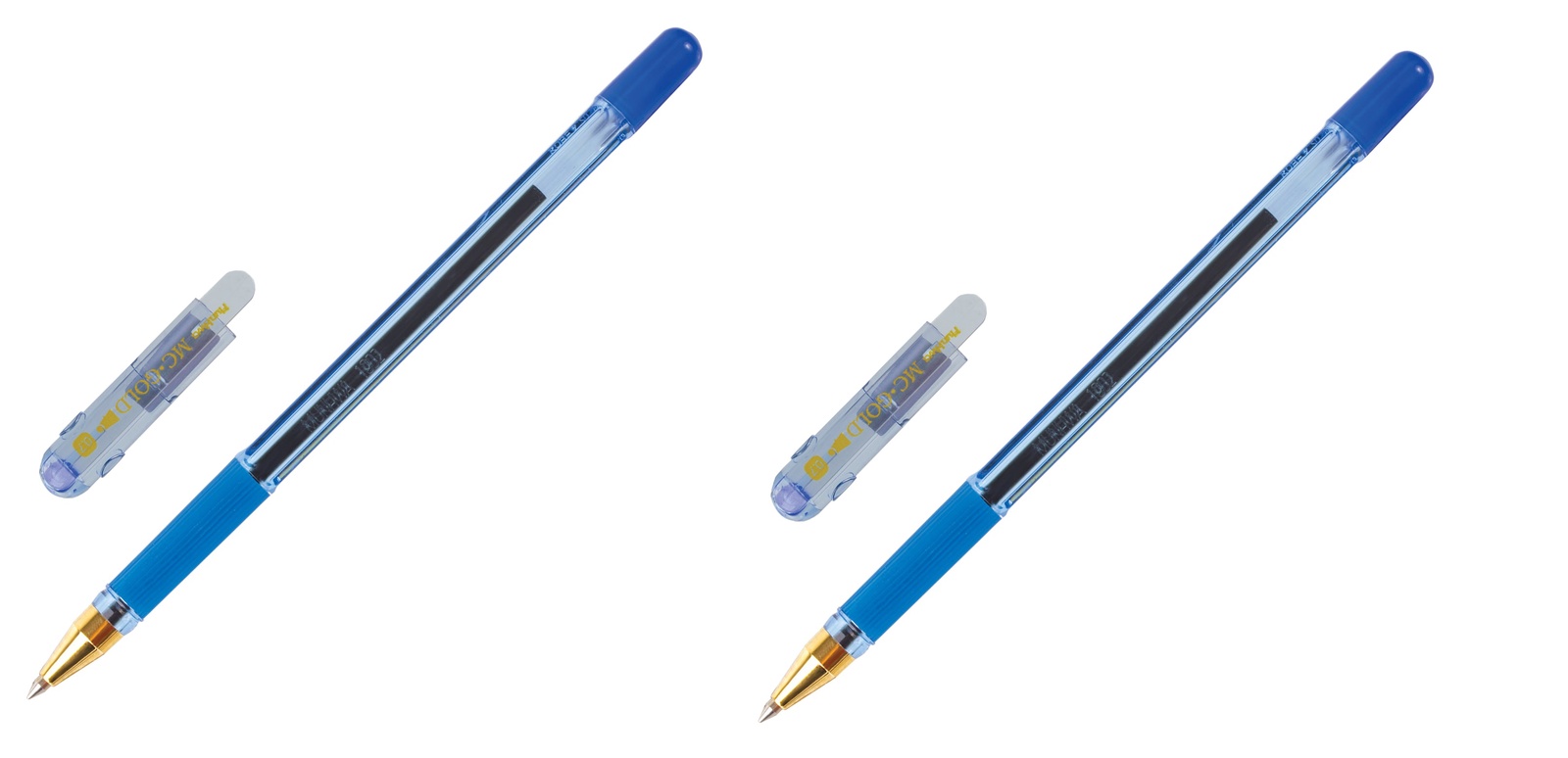 Ручка масляная  Sigma Plus Gold 1,0мм Blue Claro