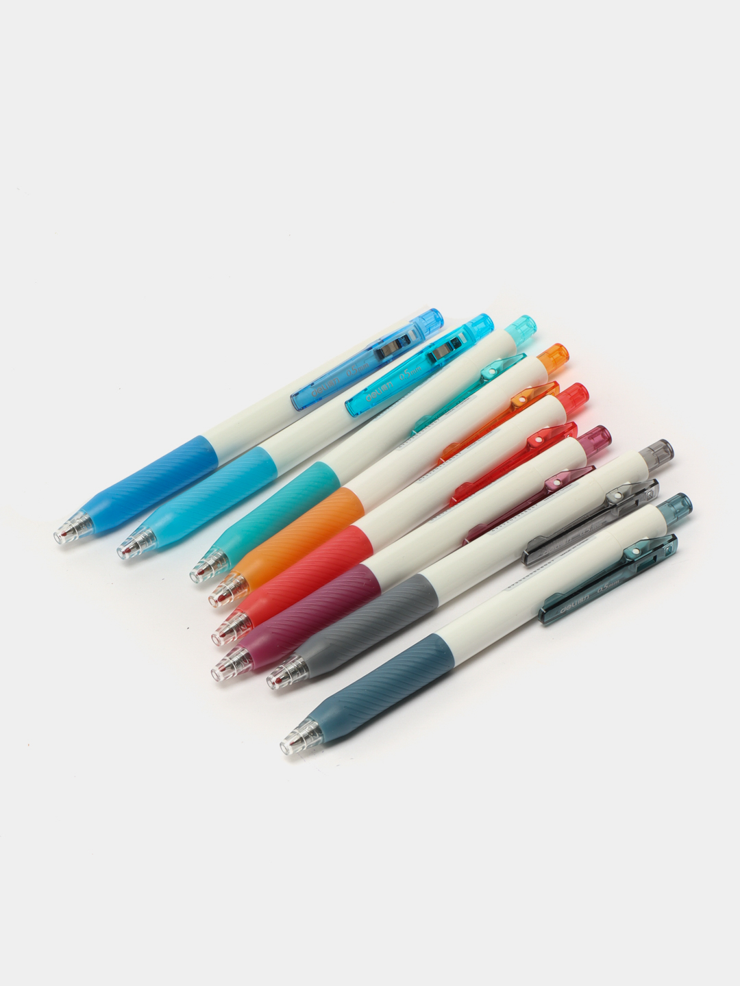 Ручка гелевая 0,5мм G120-8C 8шт Assorti Deli