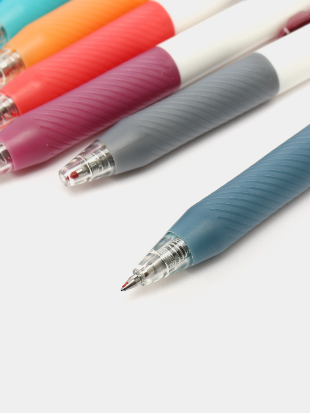 Ручка гелевая 0,5мм G120-8C 8шт Assorti Deli