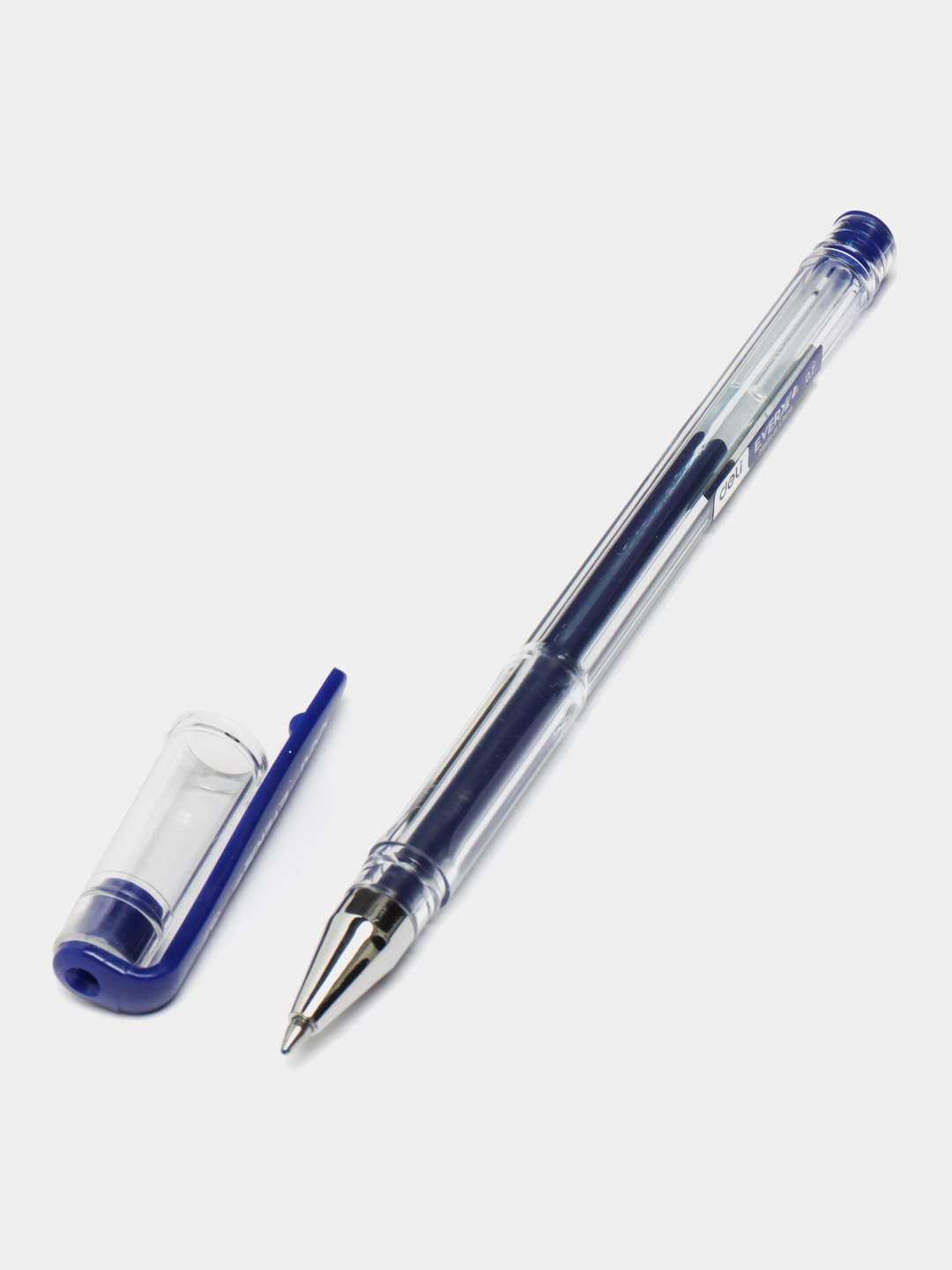 Ручка гелевая 0,7мм EG82-BL Blue Deli