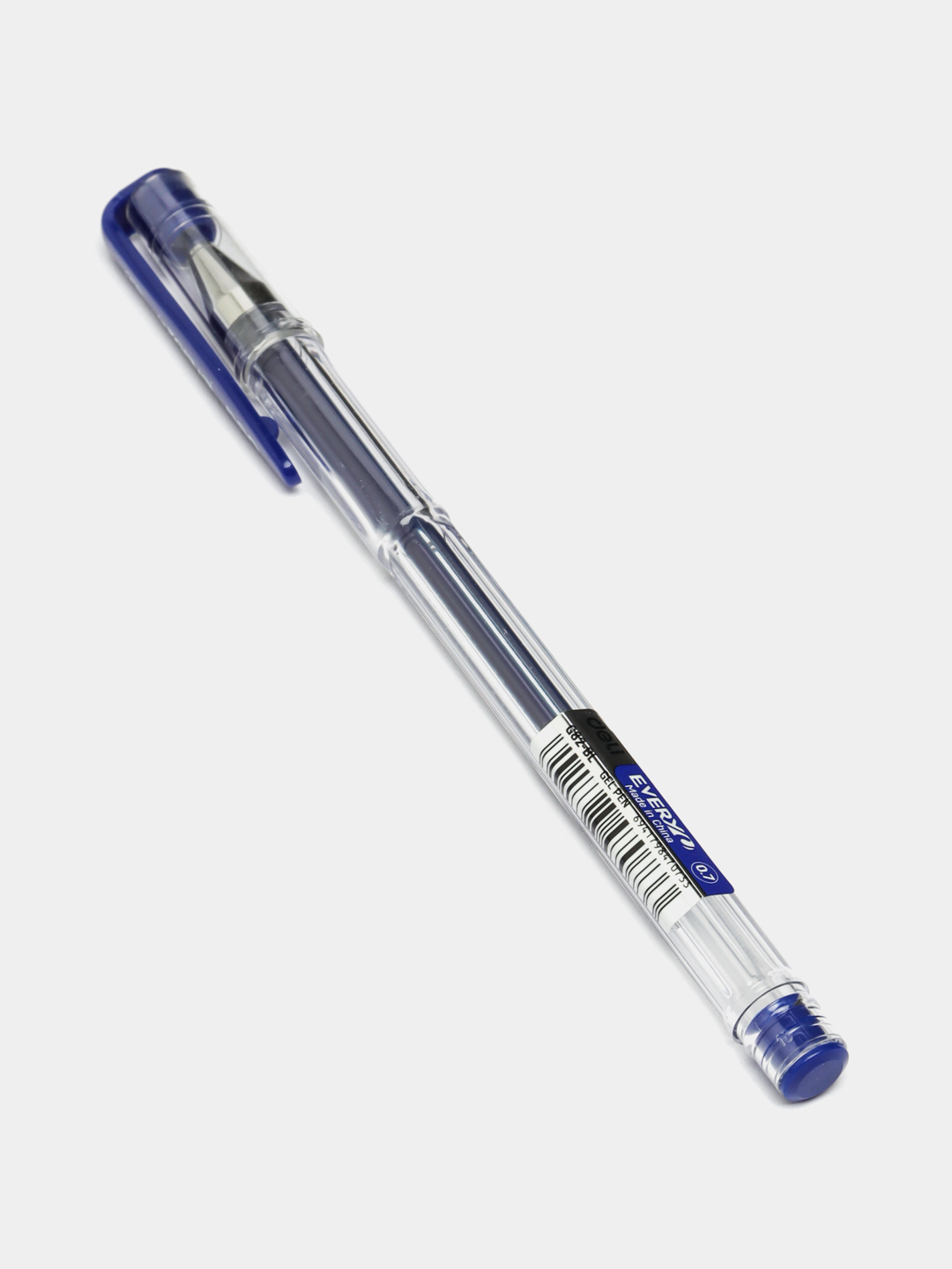 Ручка гелевая 0,7мм EG82-BL Blue Deli