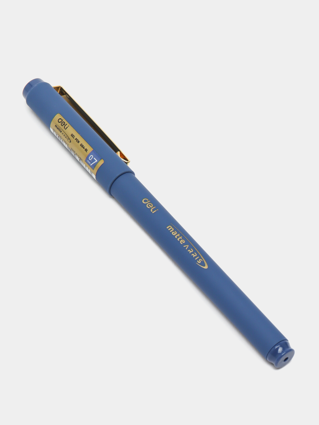 Ручка гелевая 0,7мм EG84-BL Blue Deli