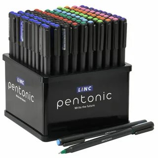 Ручка шариковая Pentonic Blue Linc в дисплее 150шт