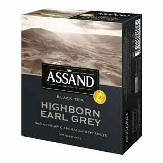 Чай чёрный Assam Earl Grey