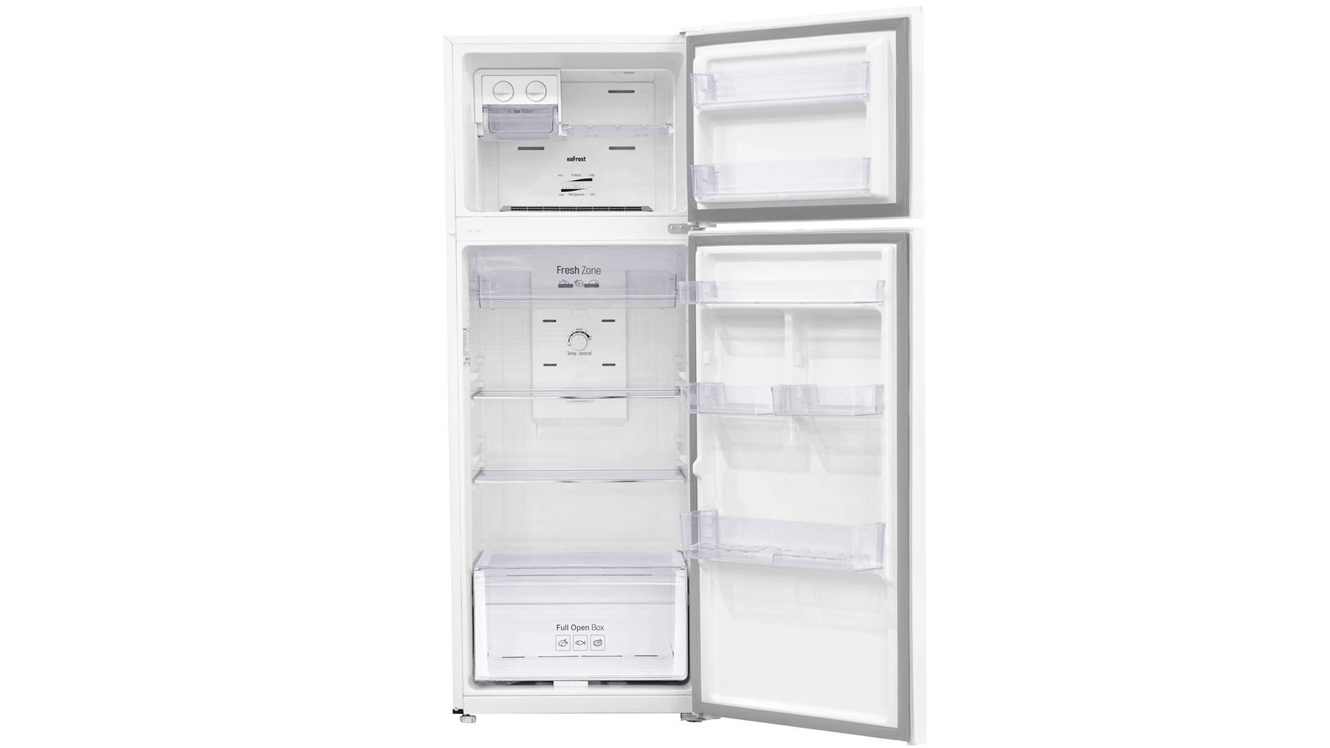 Холодильник Shivaki HD - 360FWENH White Invertor