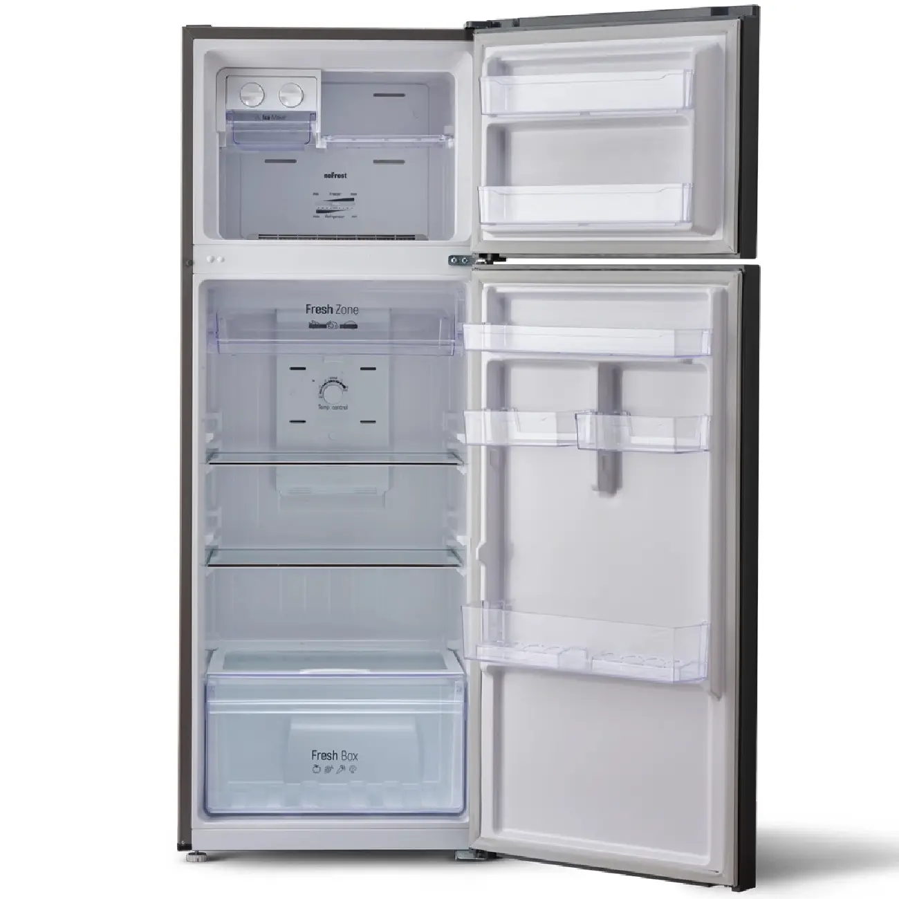 Холодильник Shivaki HD - 395FWENH Silver Invertor