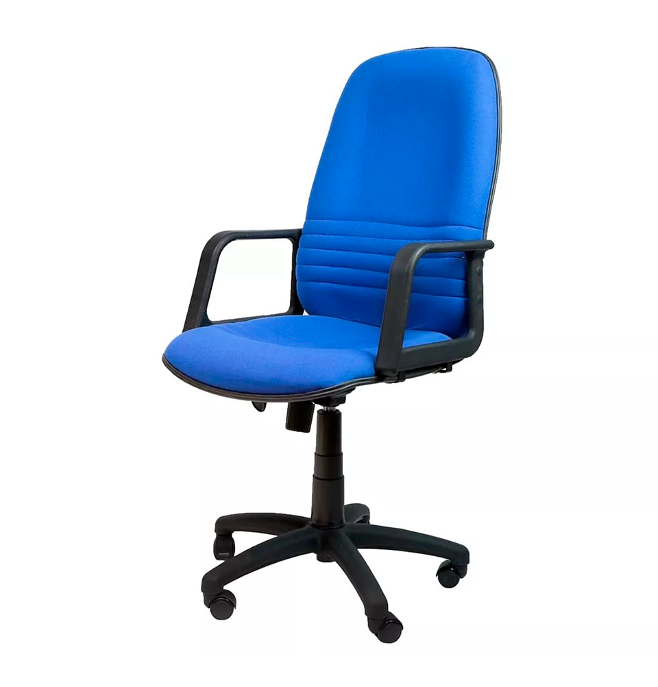 Кресло для персонала H307 офисное, ткань Blue