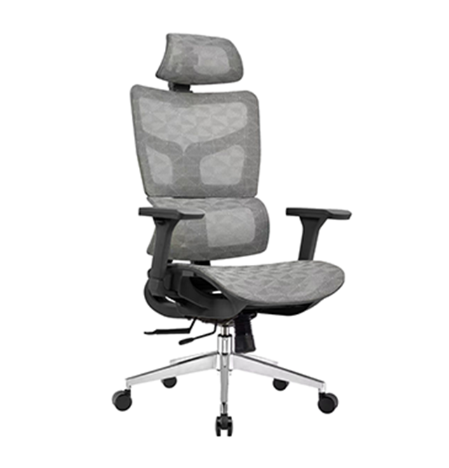 Кресло для персонала JOURNEY офисное, seat sliding Gray