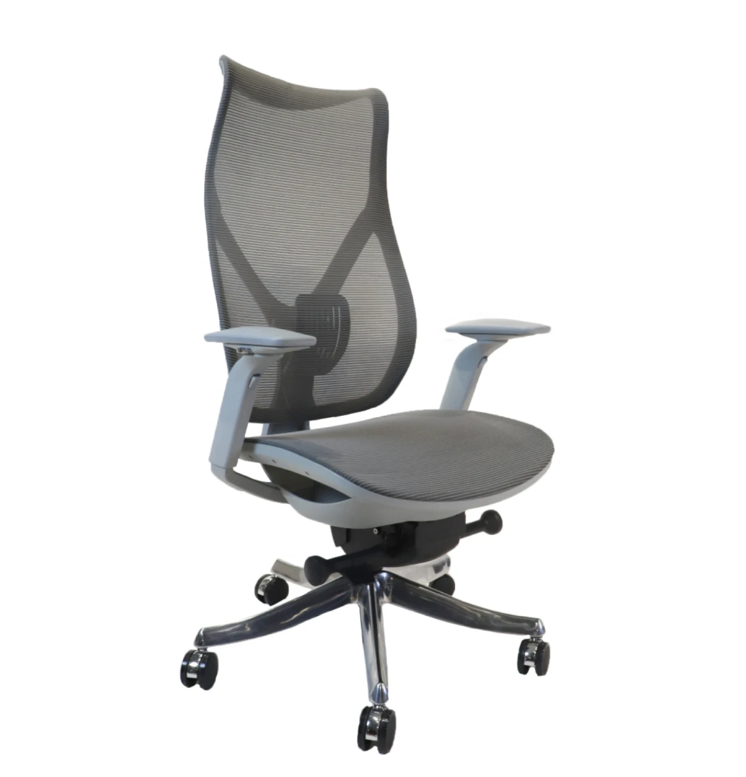 Кресло руководительское VIKING офисное, Gray