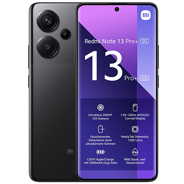 Note 13 Pro+ 8+256GB Midnight Black   4325