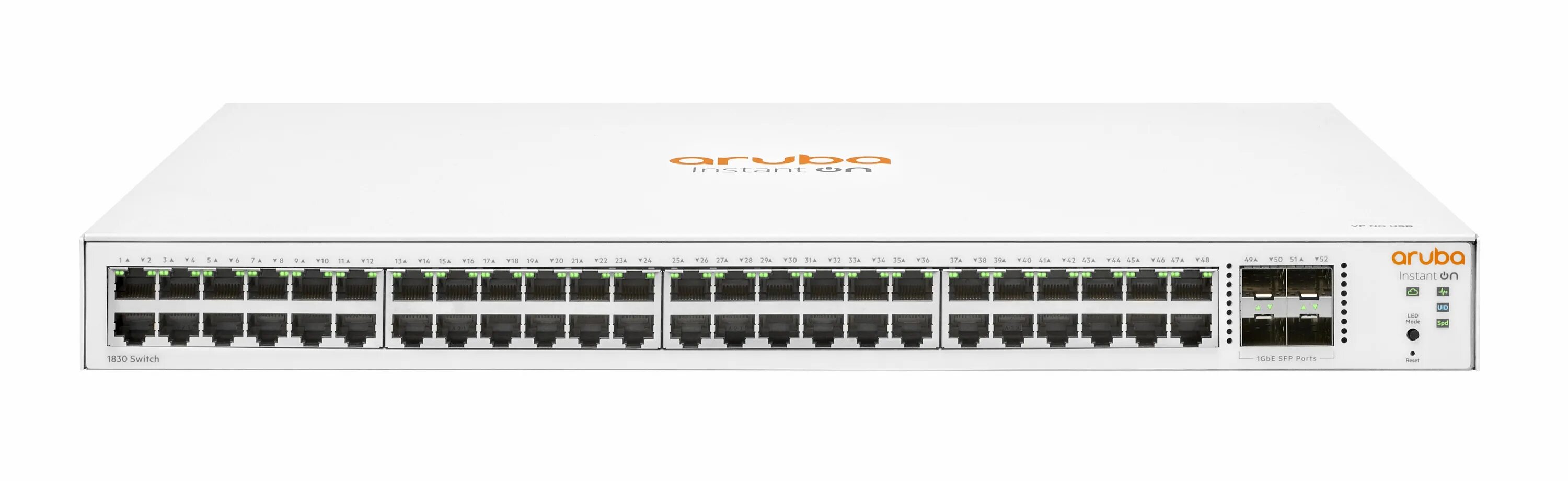Kommutator Aruba ION 1960, 24 port, 2 XT, 2 XF, quvvat 370 Vt,