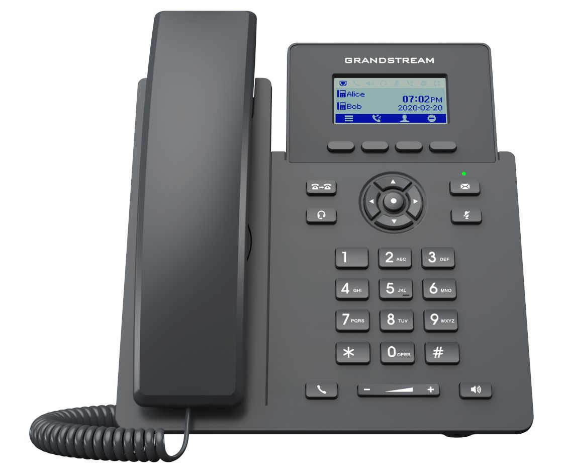 IP telefon Grandstream GRP2601P PoE Black