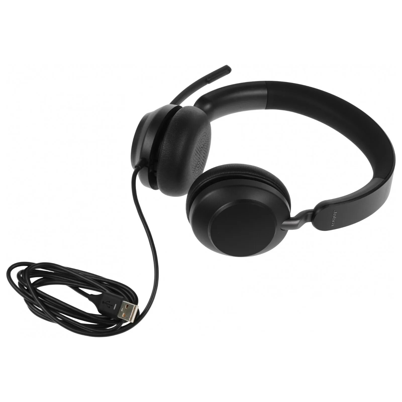 Гарнитура Jabra Evolve2 40, USB-A, Stereo, версия MS, Black