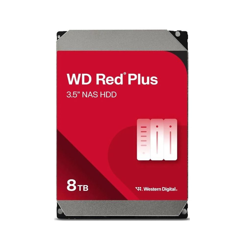 Qattiq disk WD 8TB, 256MB kesh, SATA III, 5400 ayl/min, RED PLUS