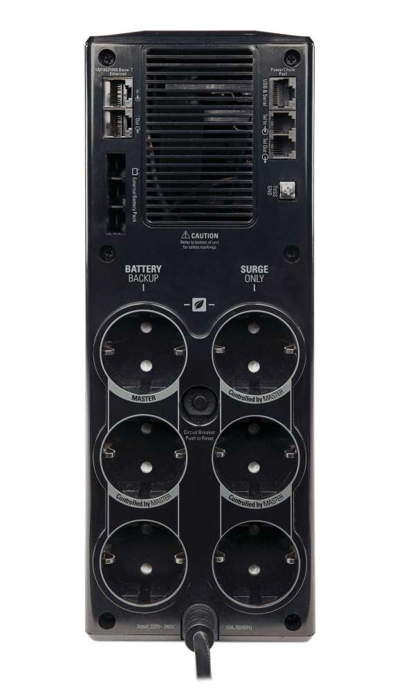 Источник бесперебойного питания APC/BR900G-GR/Line Interactive/Schuko/900 ВА/540 W