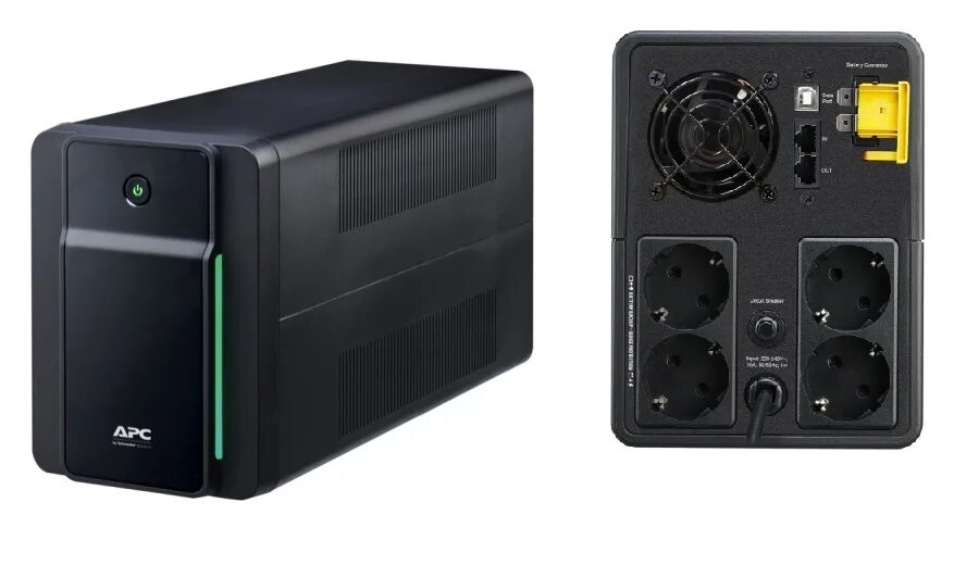 Uzilishsiz quvvat manbai APC/BX1200MI-GR/Back/Line Interactive/Schuko/1 200 ВА/650 W