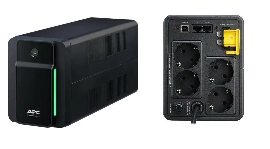 Источник бесперебойного питания APC/BX2200MI-GR/Back/Line Interactive/Schuko/2 200 ВА/1 200 W
