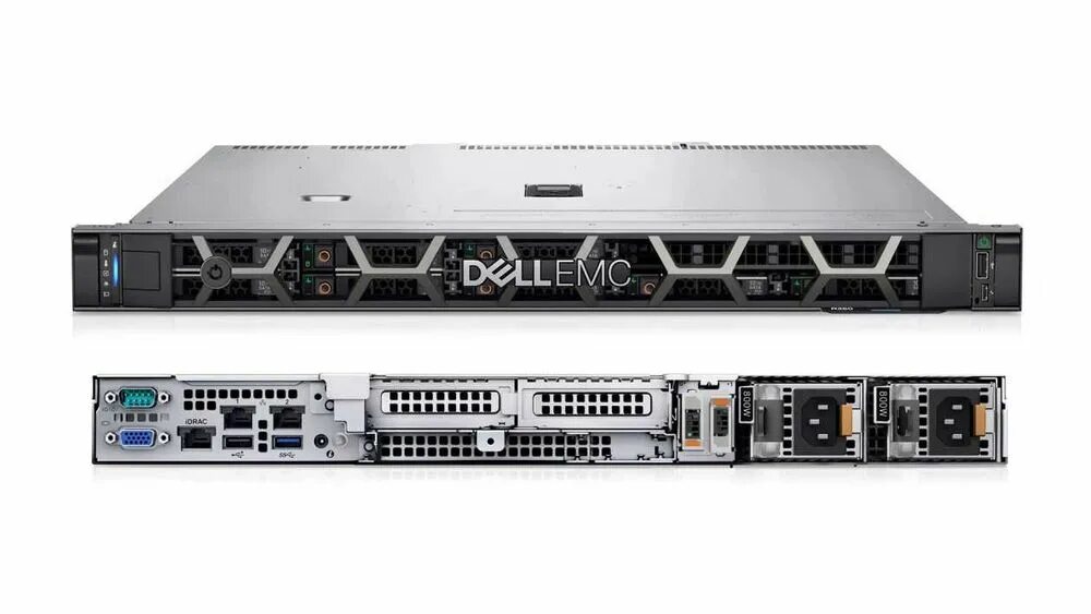 Сервер DELL PowerEdge R360, Цвет Black