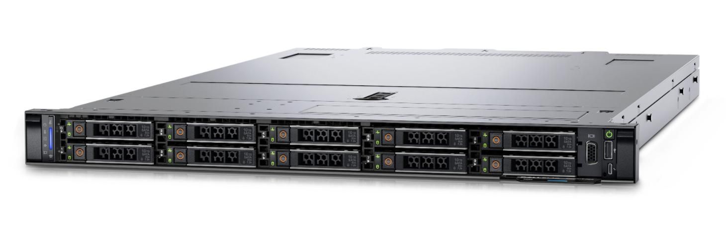 Сервер DELL PowerEdge R450, 2x Xeon 4314 16C/32T, 128GB DDR4, 4x960GB SSD, Hot-plug