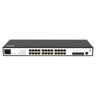 Управляемый PoE коммутатор уровня 2 SNR-S2989G-24TX-POE-2AC