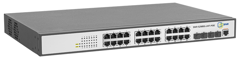 Управляемый коммутатор уровня 2 SNR-S2985G-24T-UPS
