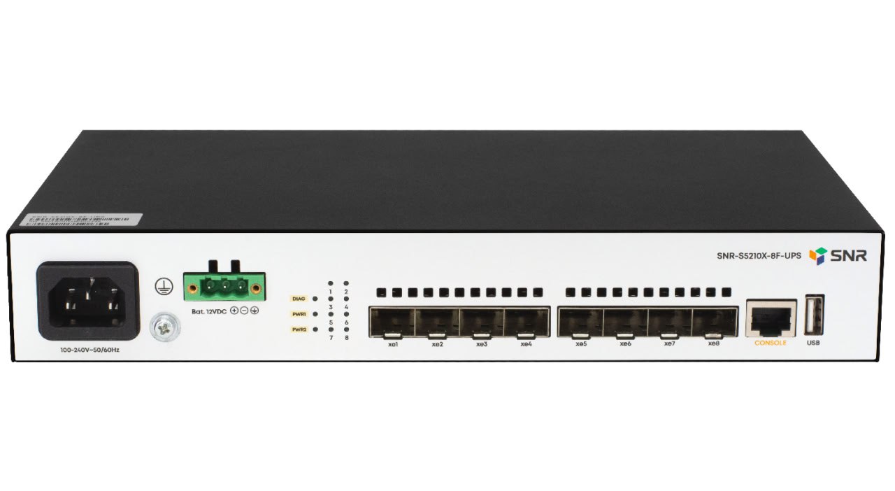 Управляемый коммутатор уровня 2+ SNR-S5210G-24TX-UPS