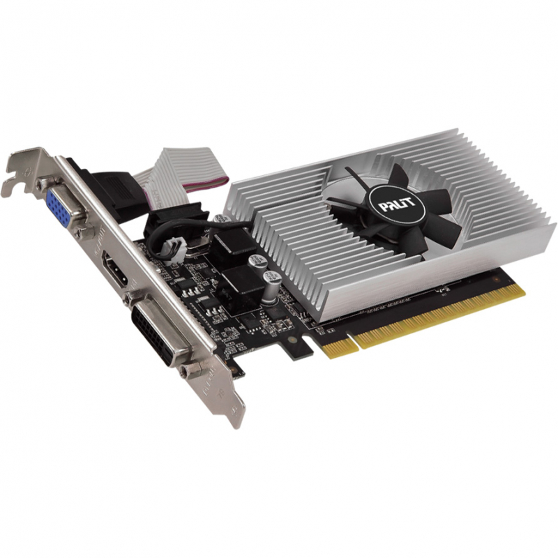 Videokarta NVIDIA GeForce GT730, 4 ГБ, GDDR3