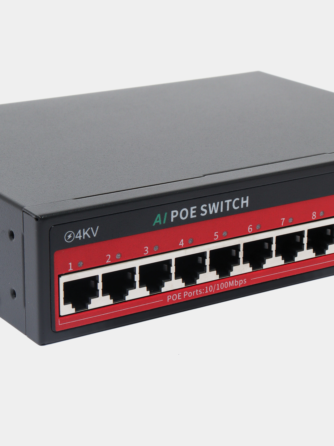 Tarmoqli HUB 8Port Switch Red