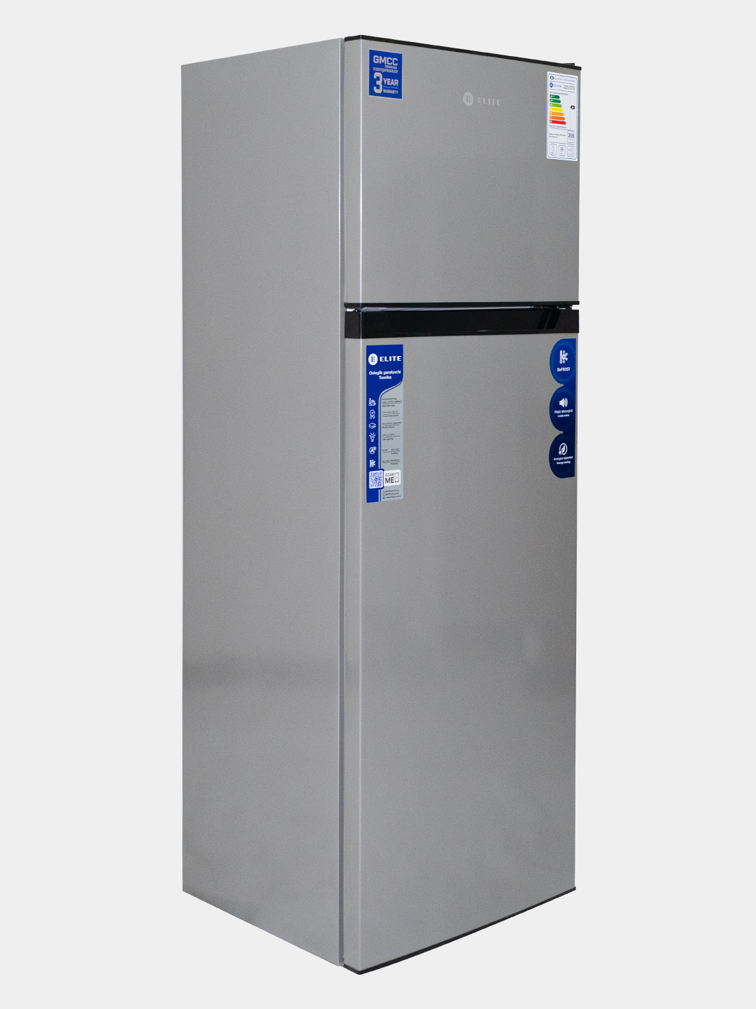 Muzlatgich ELITE RF330, Gray,  ikki kamerali