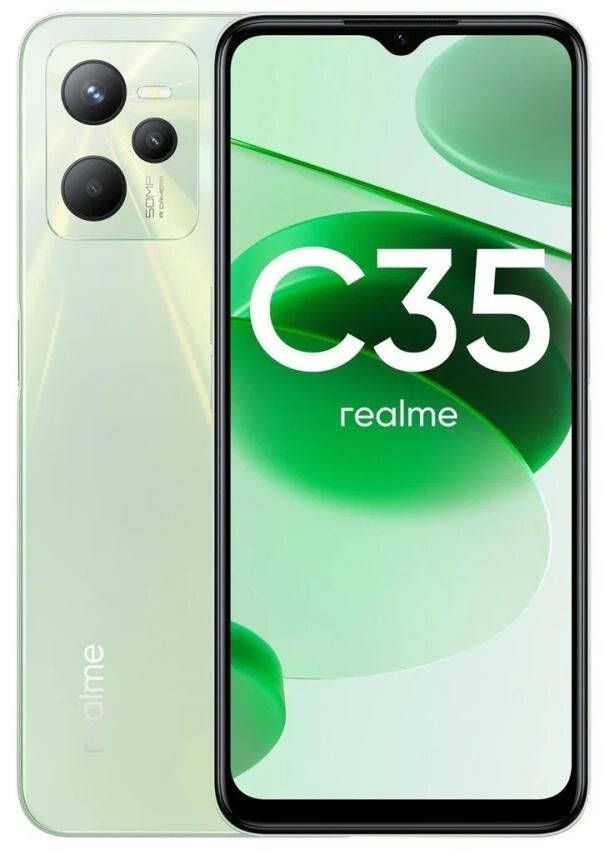 Смартфон Realme C35 4/128GB Green
