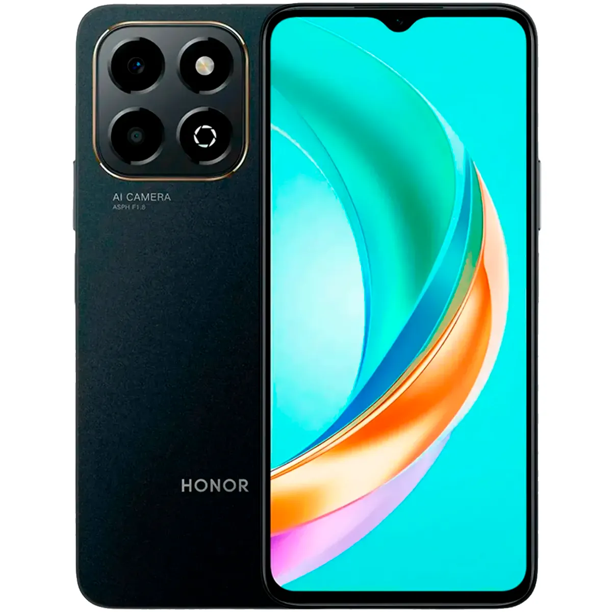 Smartfon – Honor X6b, 4/128GB, Full HD, 6.56", Android 13, Midnight Black