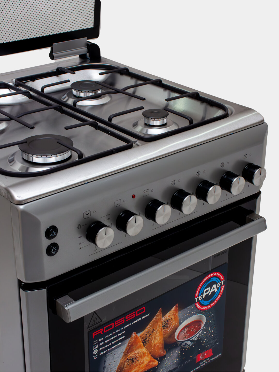 Газовая плита ROSSO KABSA 40 Silver