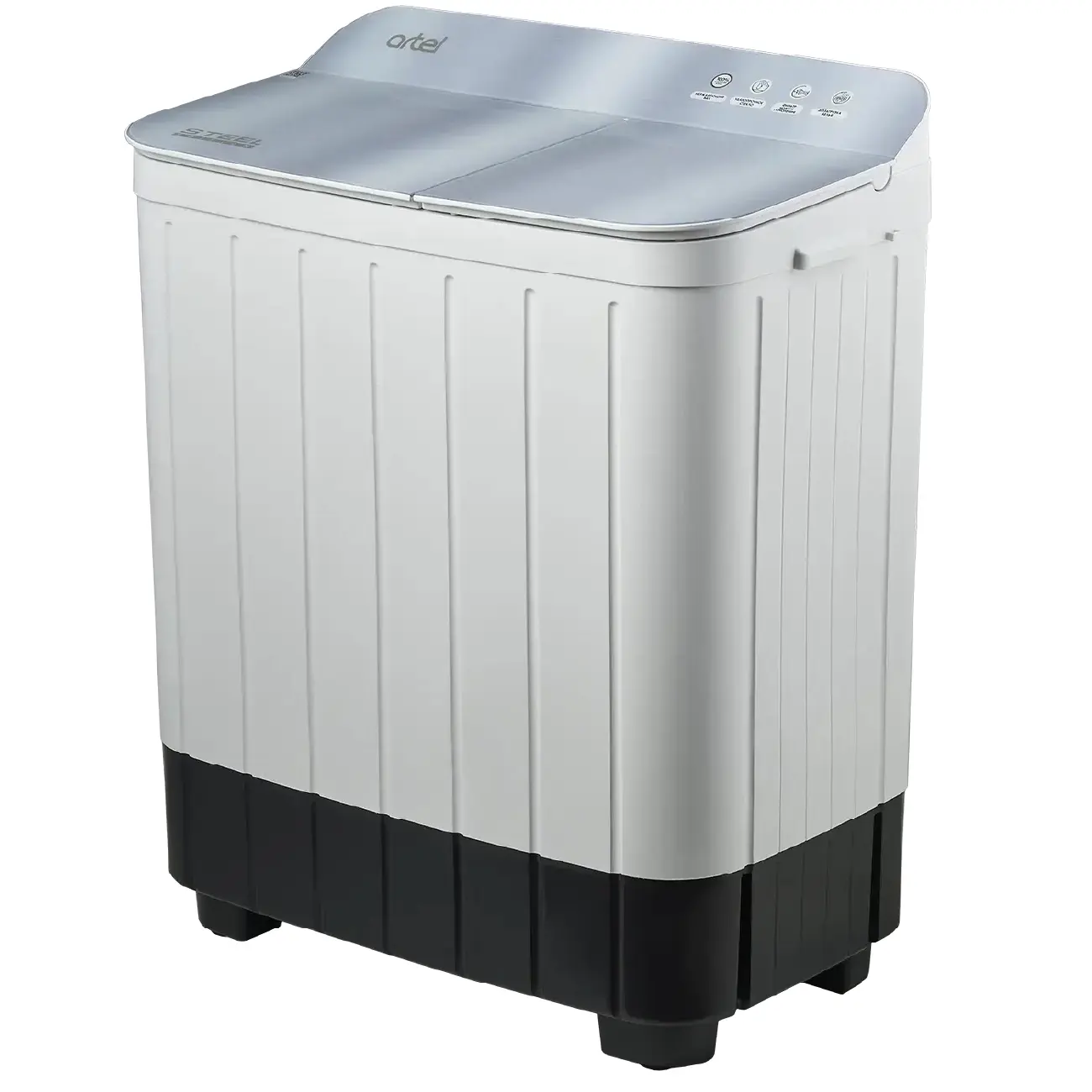 Yarim avtomatik kir yuvish mashinasi – Artel TG80FMP, 8 kg, Zanglamaydigan po‘lat