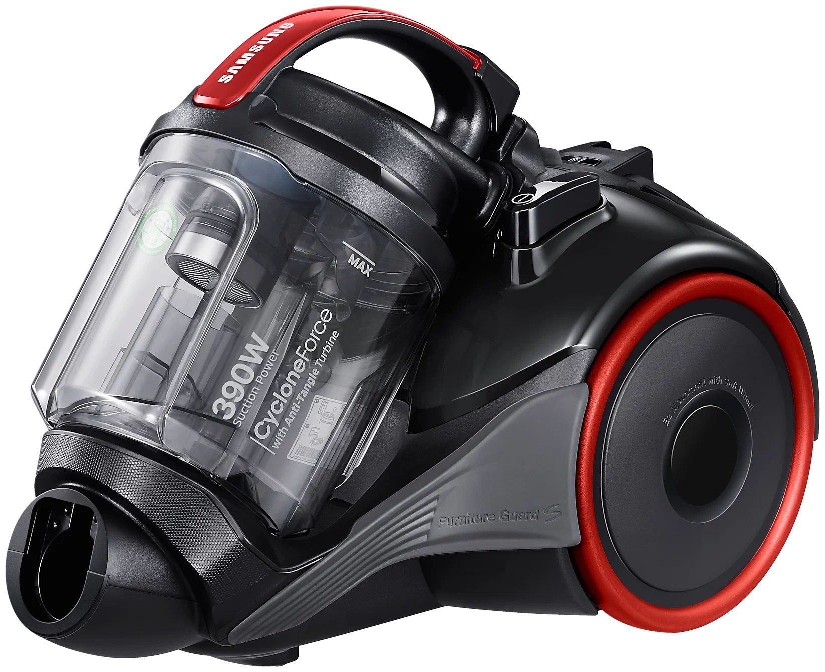 Пылесос Samsung VC15K4116VR Red-Black