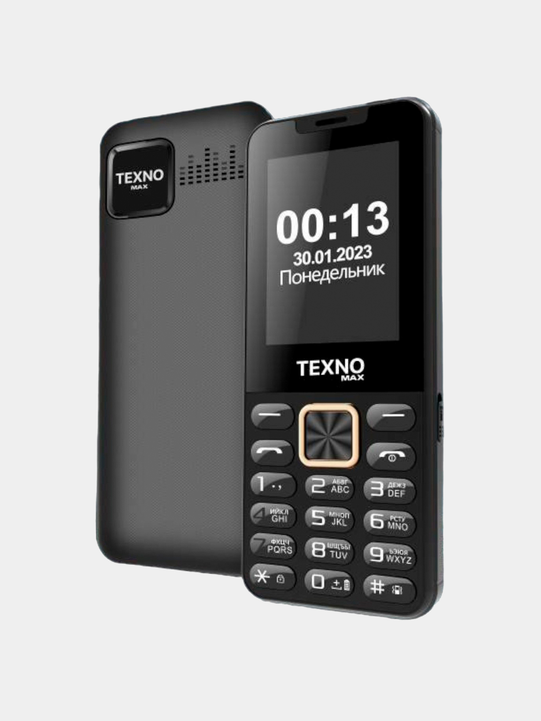 Кнопочный телефон Texno Max 013S
